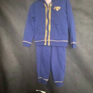JUICY COUTURE KID TRAINING SET JACKET AND PANTS SIZE 4T
